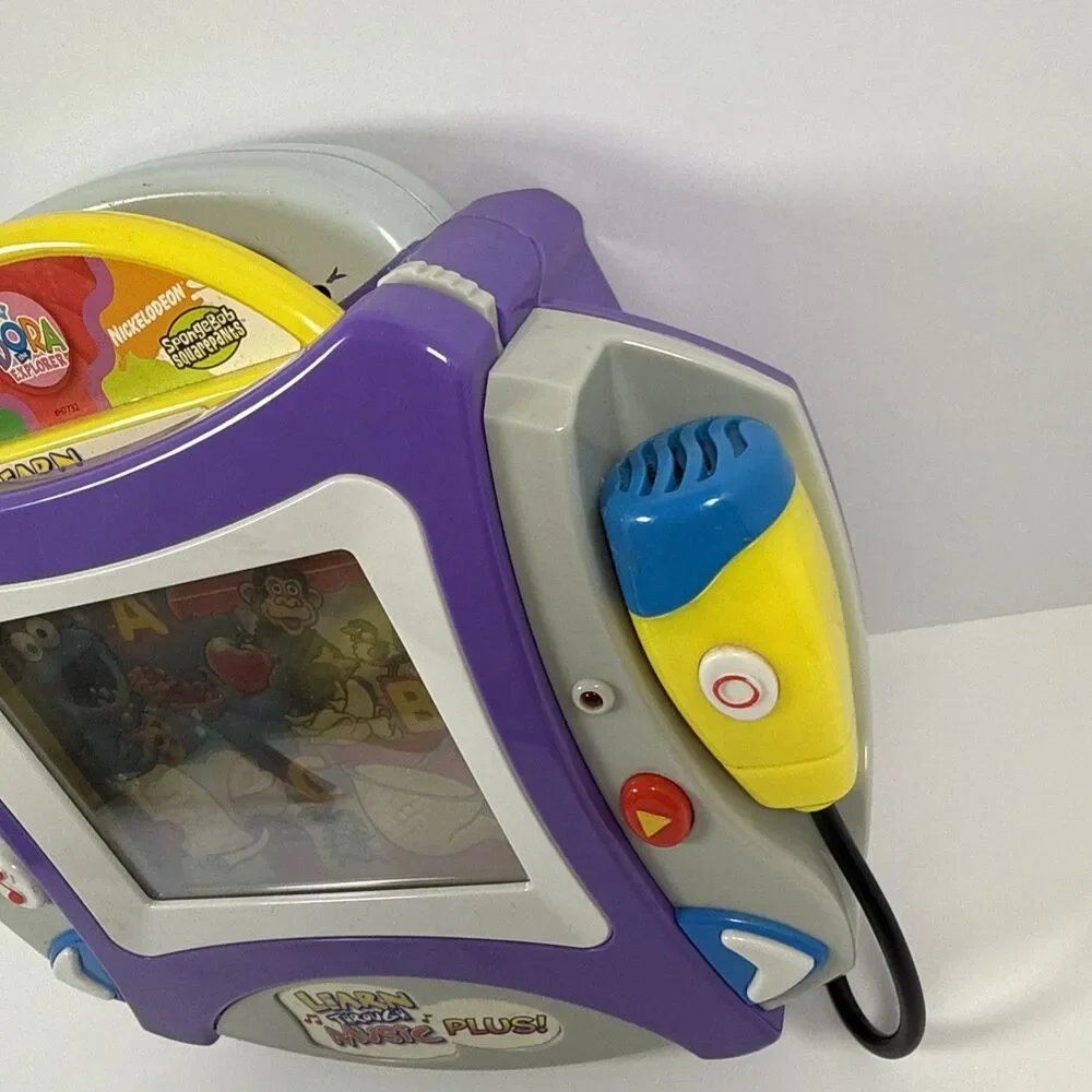 Fisher Price Learn Through Music Plus w/ Cartridge Winnie The Pooh Works